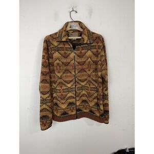 Bear Ridge Outfitters Mens Jacket 2XL Fleece Southwestern‎ Aztec USA Vintage